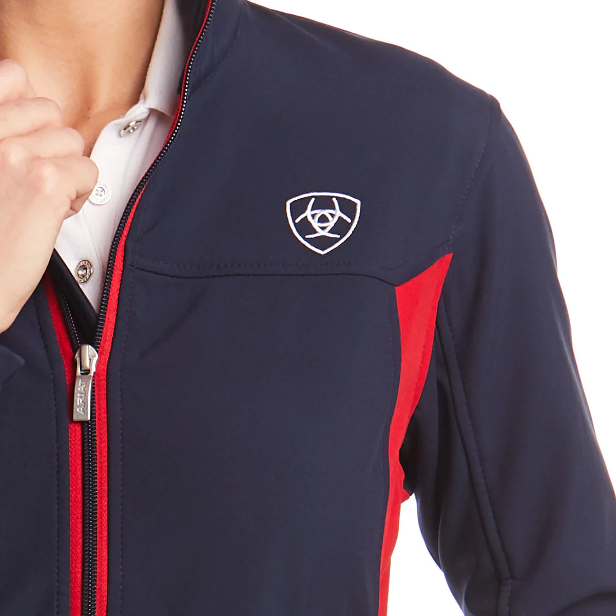 Ariat Ladies New Team Softshell Jacket Navy