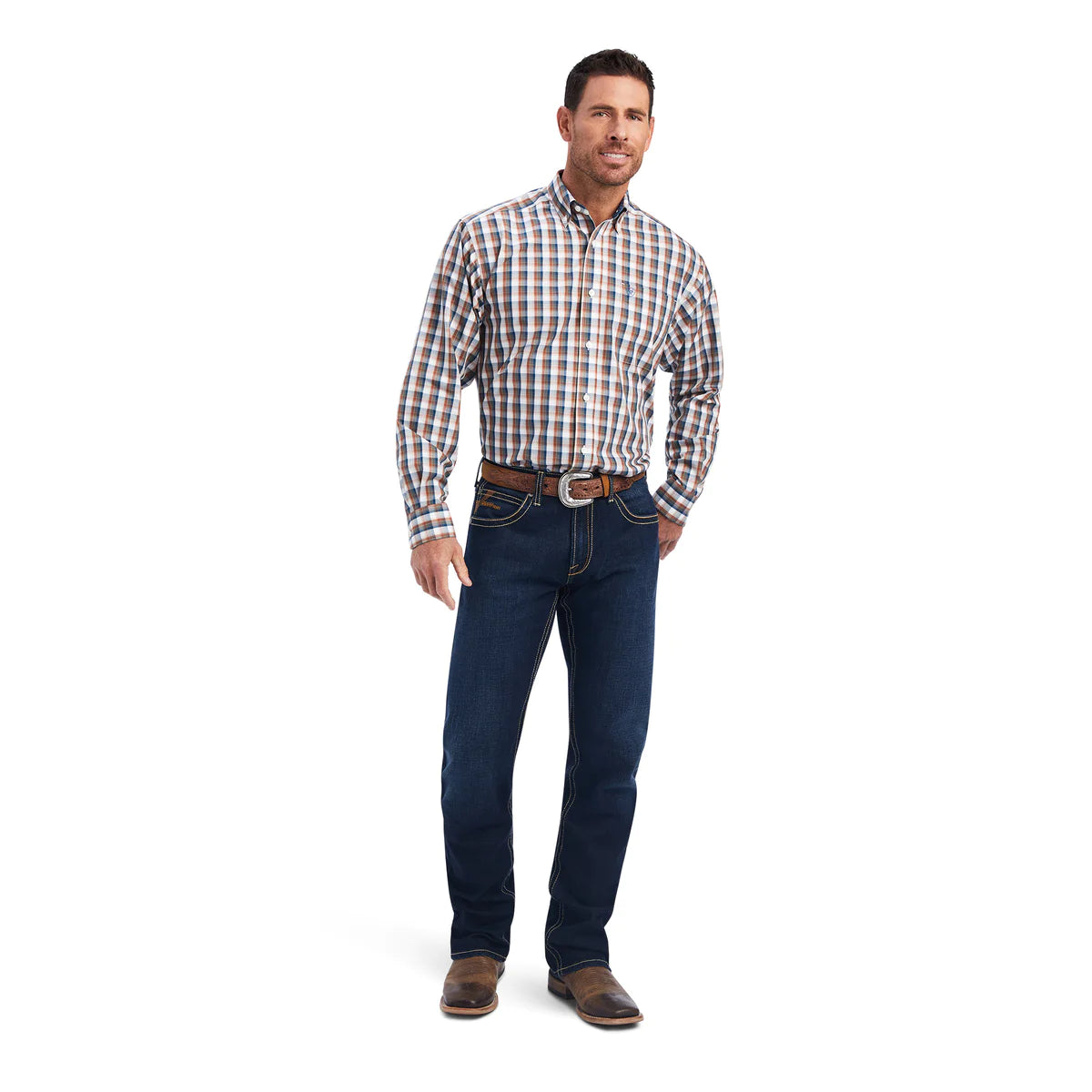 Ariat Wrinkle Free Scout Classic Fit Shirt - Sequoia