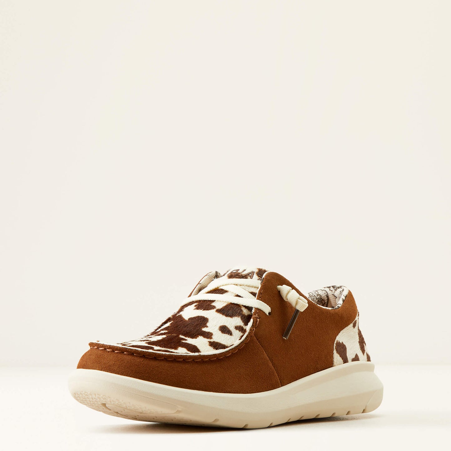 Arait Ladies Hilo Ginger Suede/Cow Hair On