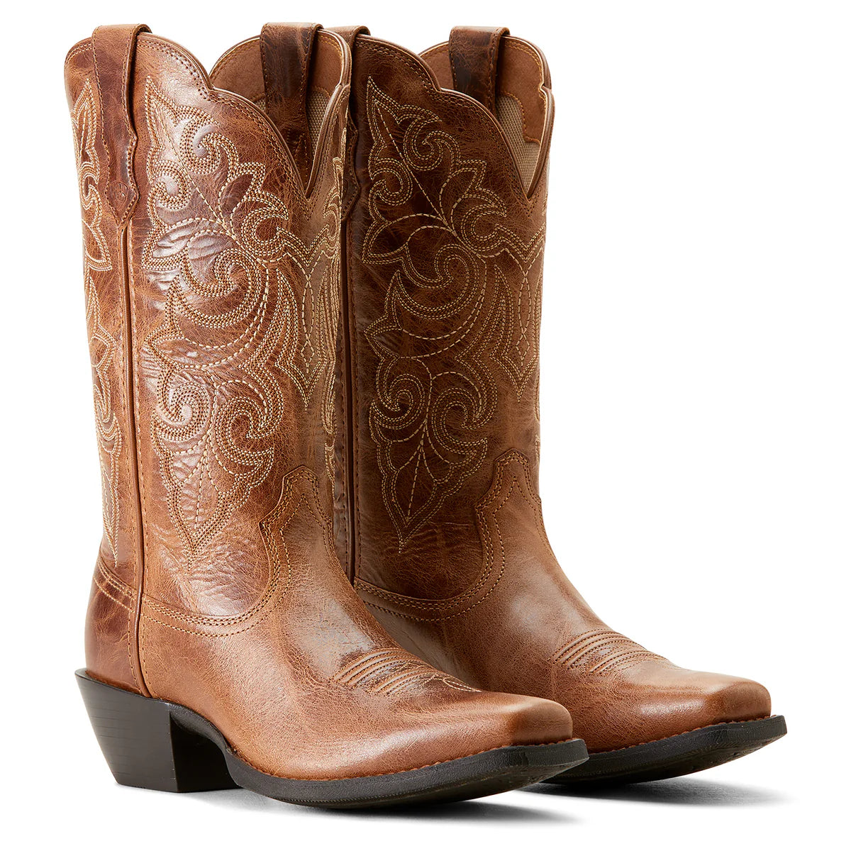 Ariat Ladies Round Up Square Toe - Ready Russet