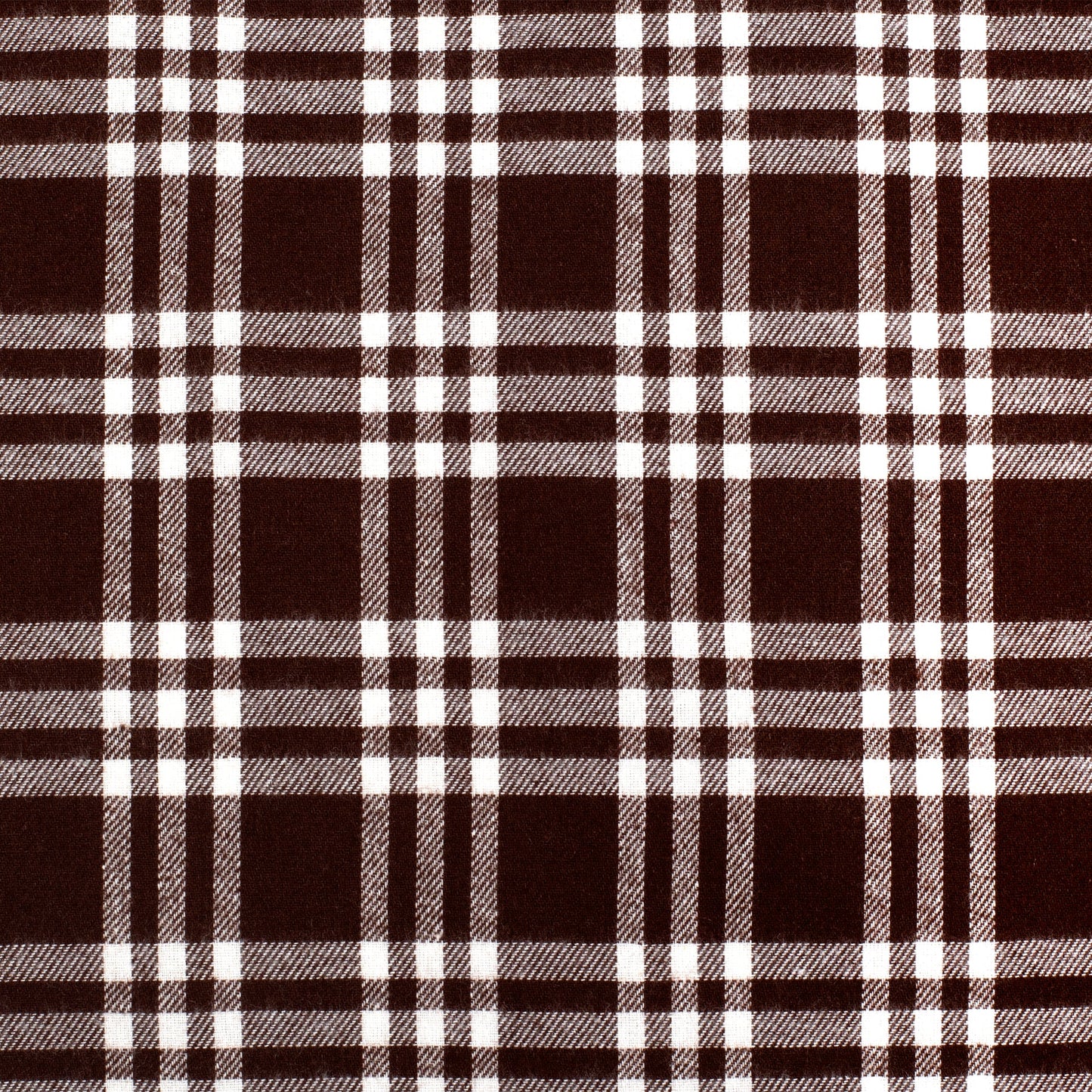 Just Country Cameron Flannel - 1/2 Button - Dark Chocolate