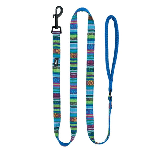 Pure Western Bowie Dog Lead - Blue