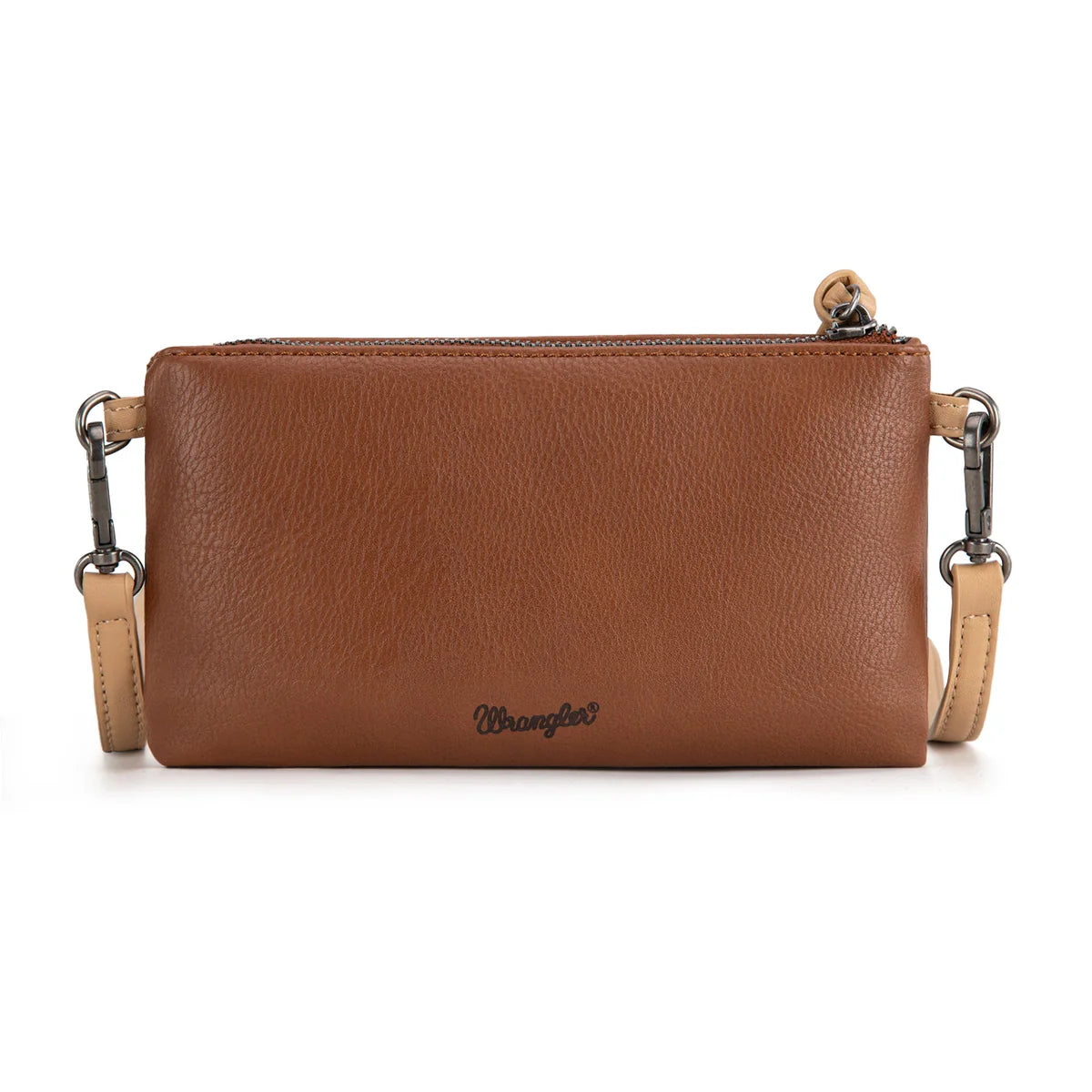 Wrangler Crossbody Wallet Cardholder - Brown