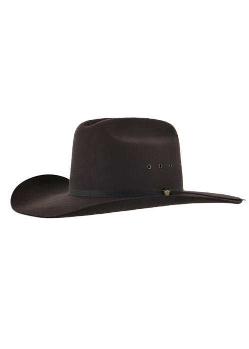 Pure Western Tornado Hat - Dark Brown