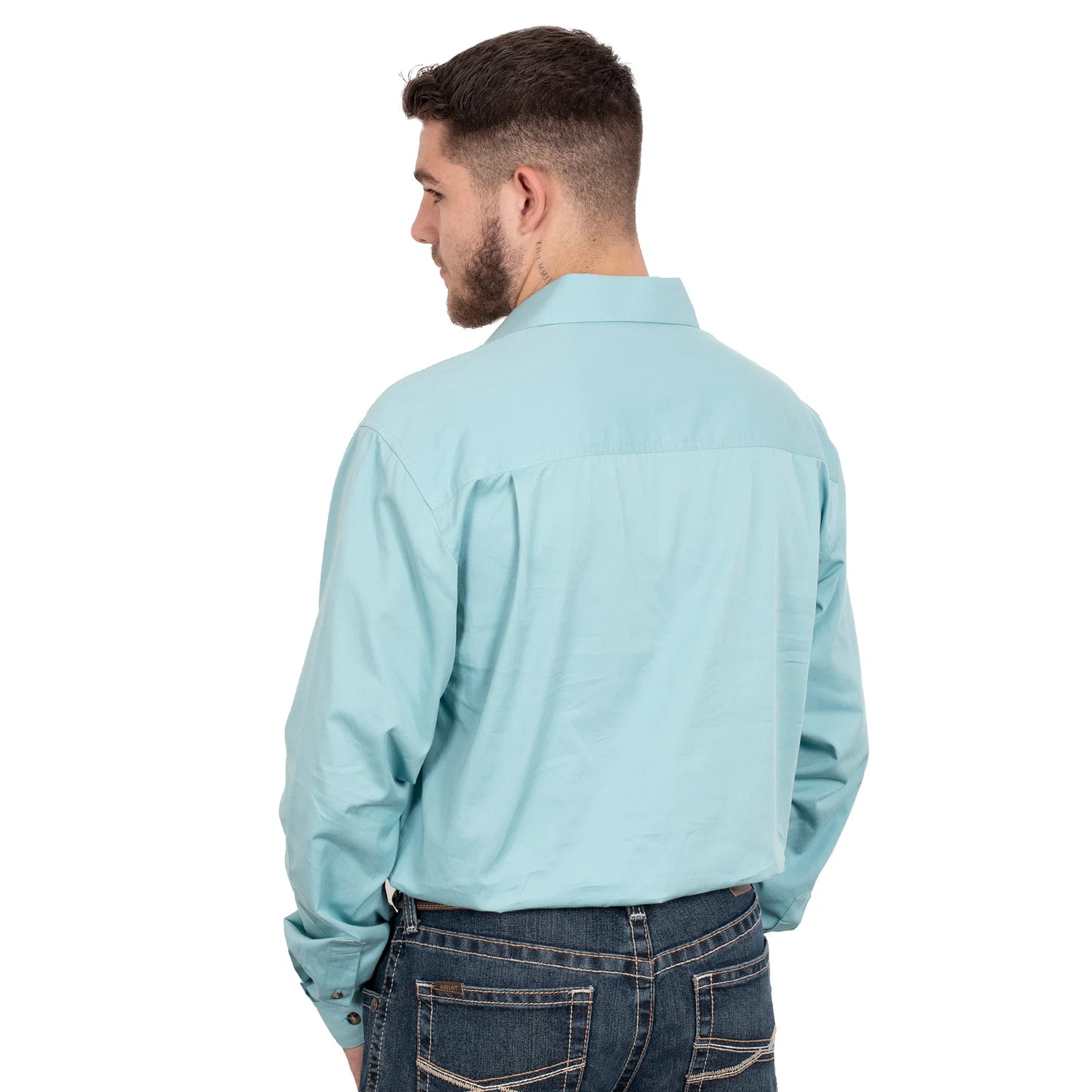 Just Country EVAN Full Button Work Shirts REEF