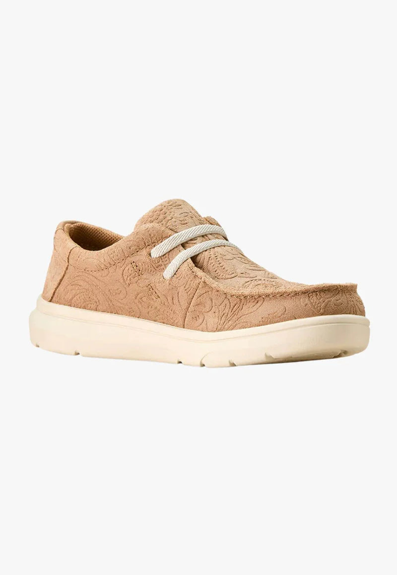 Ariat Youth Hilo - Tan Floral Emboss