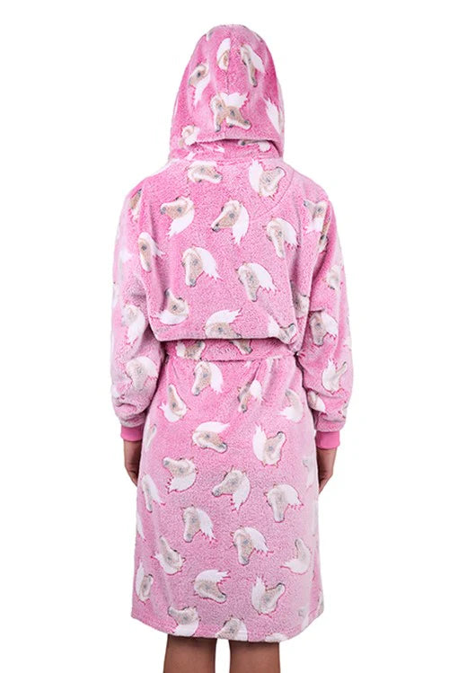 Thomas Cook Live to Ride Dressing Gown - Pink