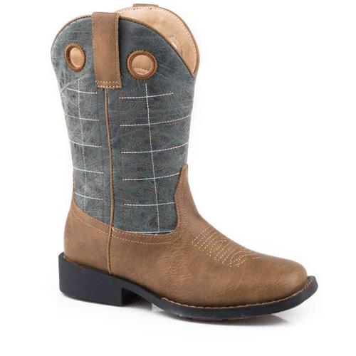 Roper Kids Wild Bill Brown Boots