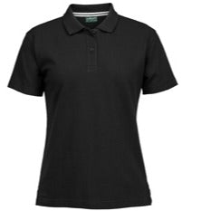 C of C Men's Pique Polo - Black