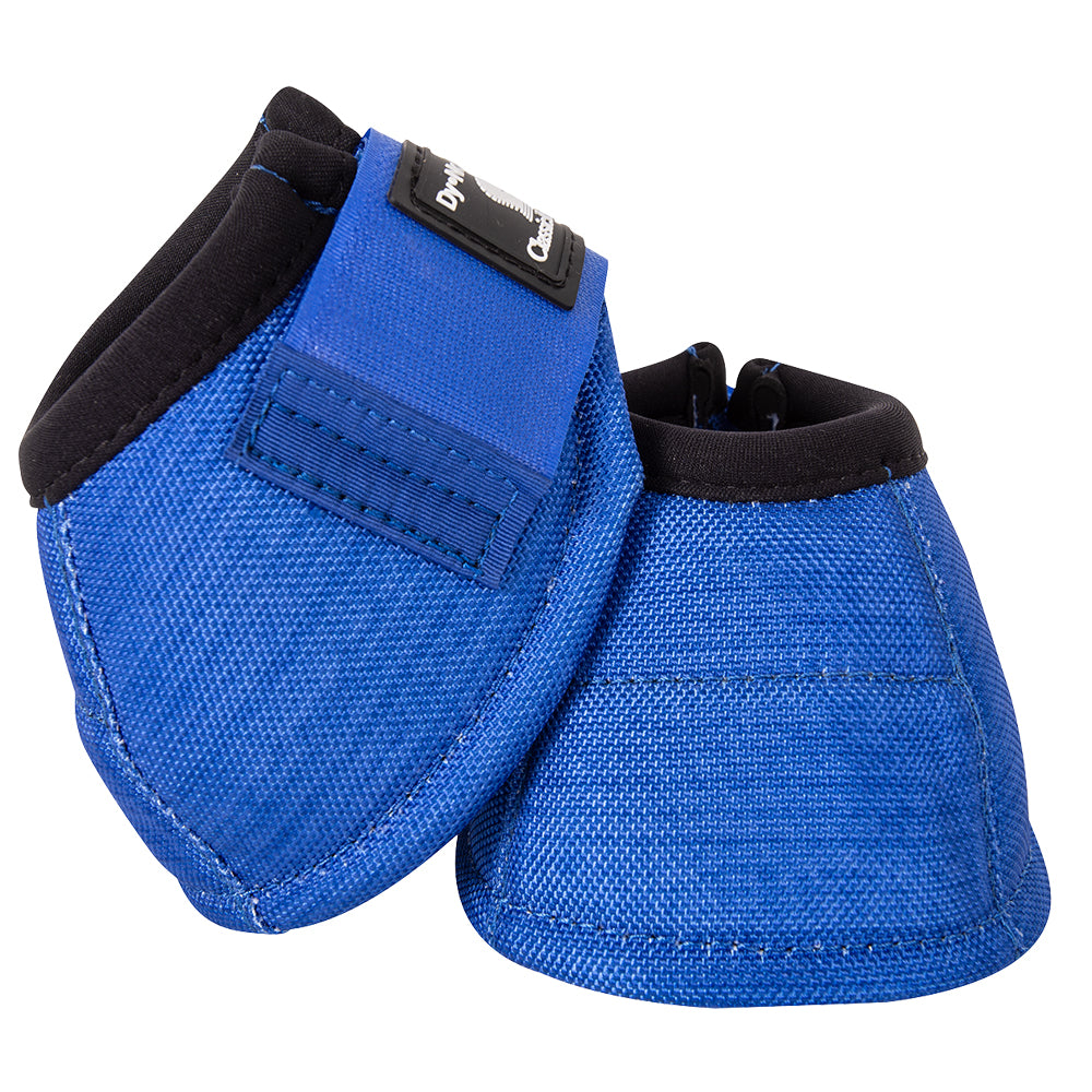 CLASSIC EQUINE NO-TURN BELL BOOTS Royal Blue
