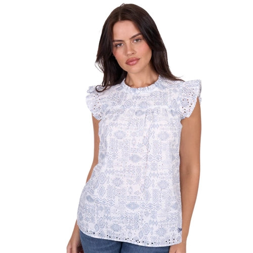 Wrangler Women's Harlow Sleeveless Blouse