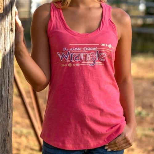 Wrangler Lady Aisha Singlet Watermelon