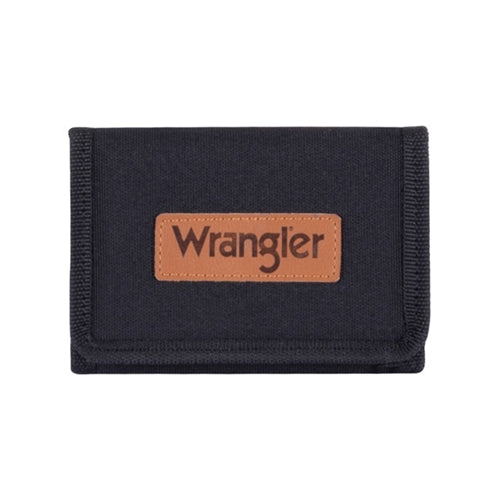 Wrangler Logo Wallet Black
