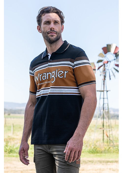 Wrangler Men's Kane S/S Polo
