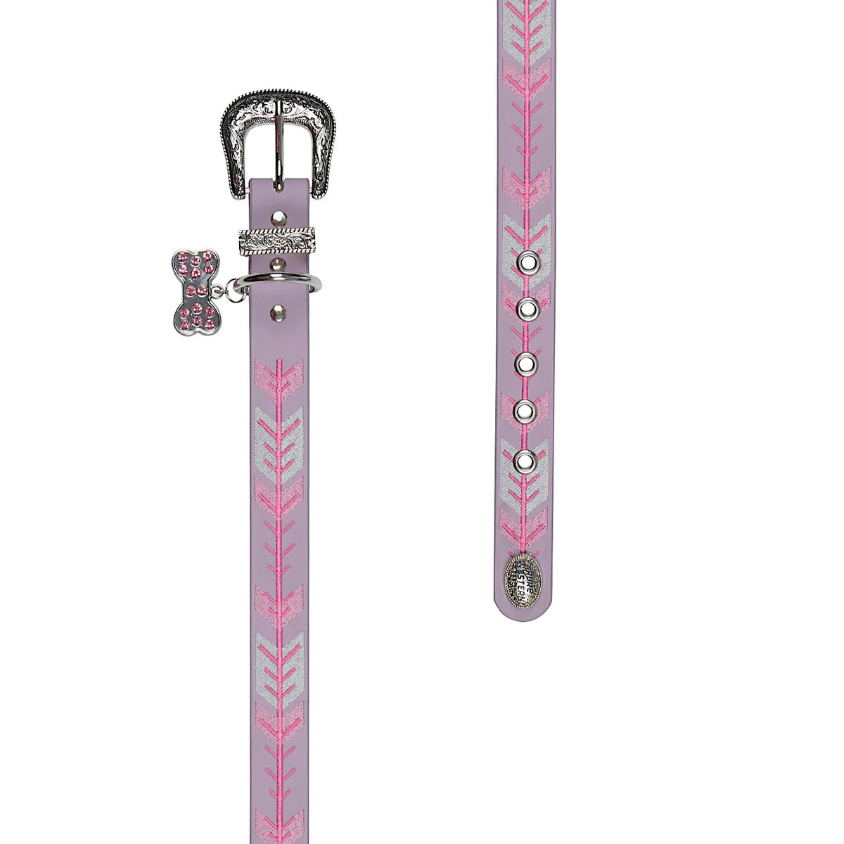 Pure Western Kaira Dog Collars - Lilac