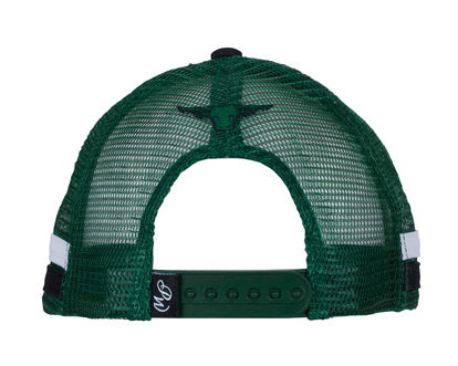 Pure Western Brock Trucker Cap - Black/Green