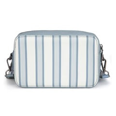 Wrangler Stripe Printed Crossbody Purse With Wallet Compartment - Jean
