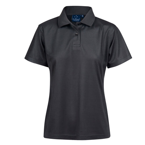 Ladie's Verve Polo - Charcoal