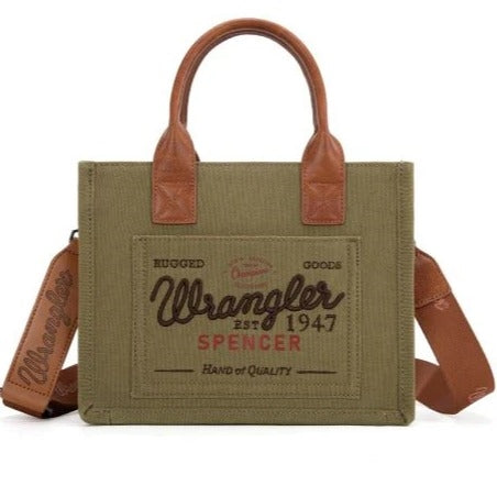 Wrangler Spencer Crossbody Bag - Khaki