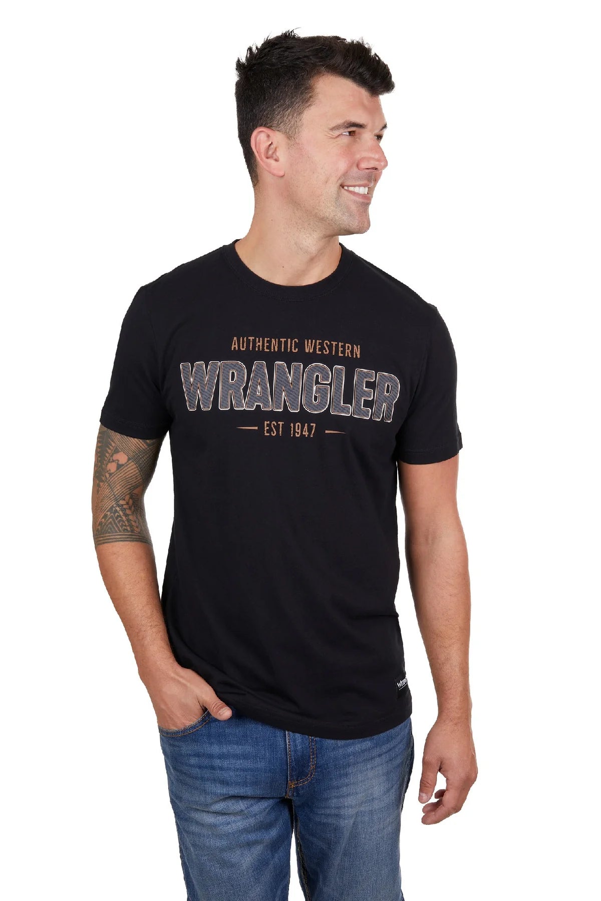 Wrangler Men's Aaron S/S Tee