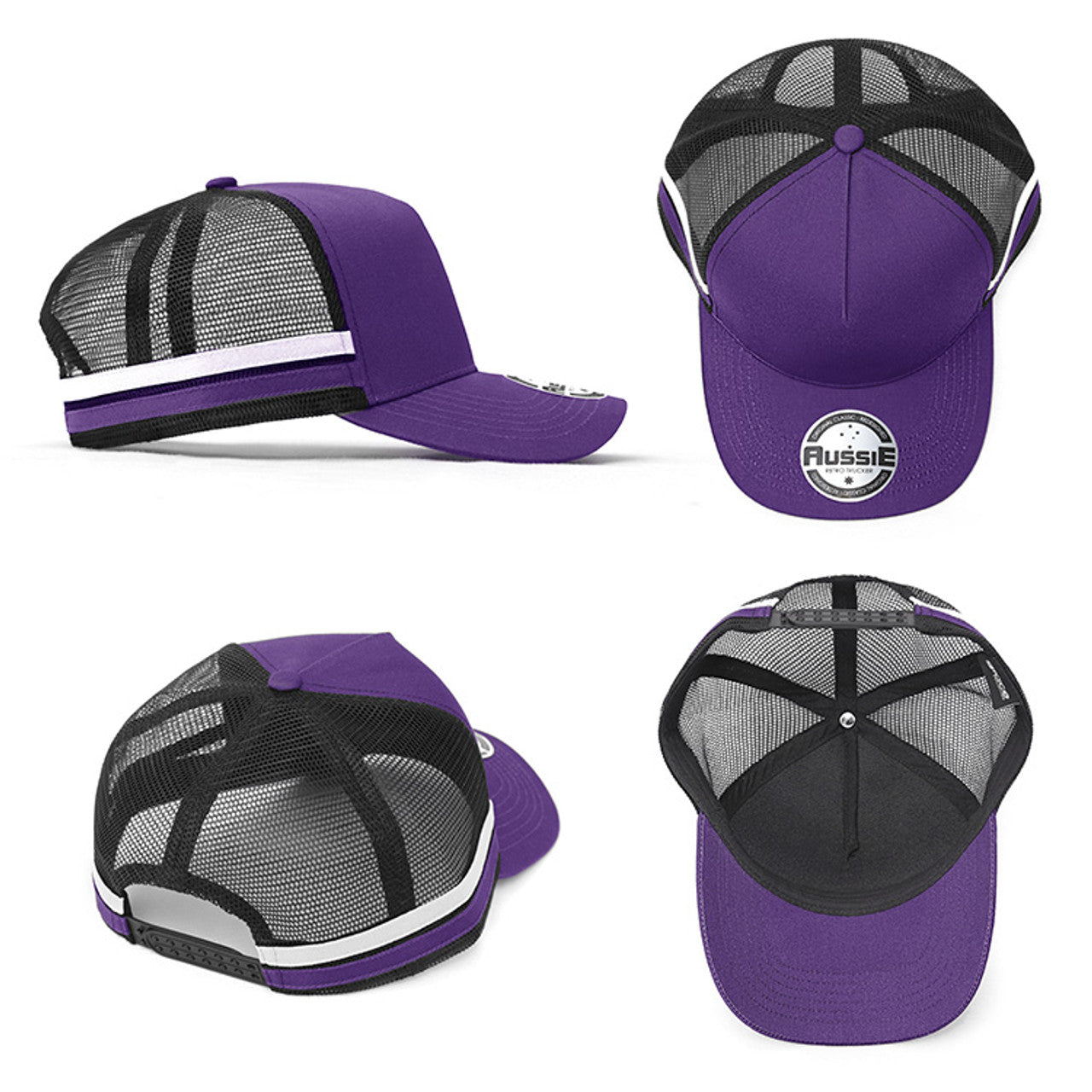 Kids Stripe Caps