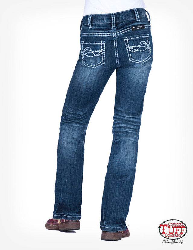 Cowgirl Tuff Jeans - Girl's Edgy