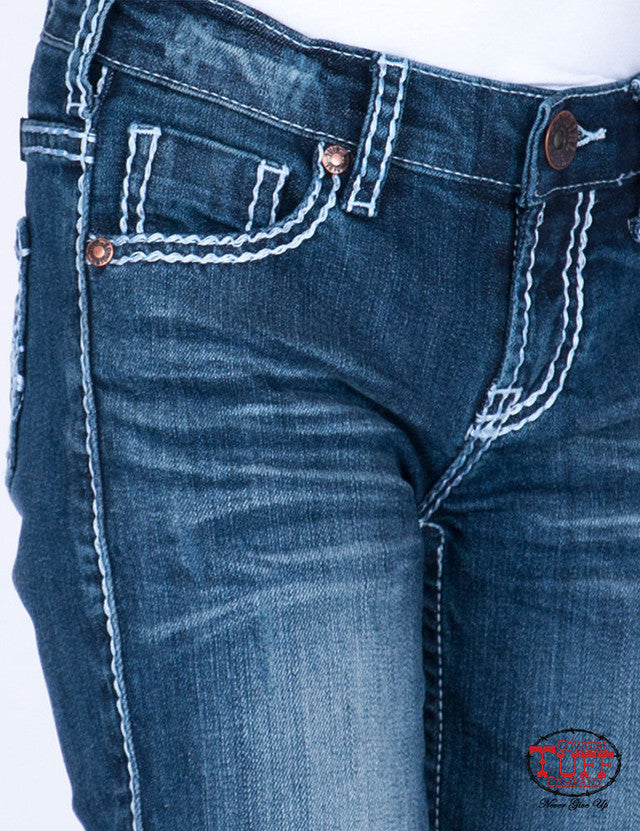 Cowgirl Tuff Jeans - Girl's Edgy