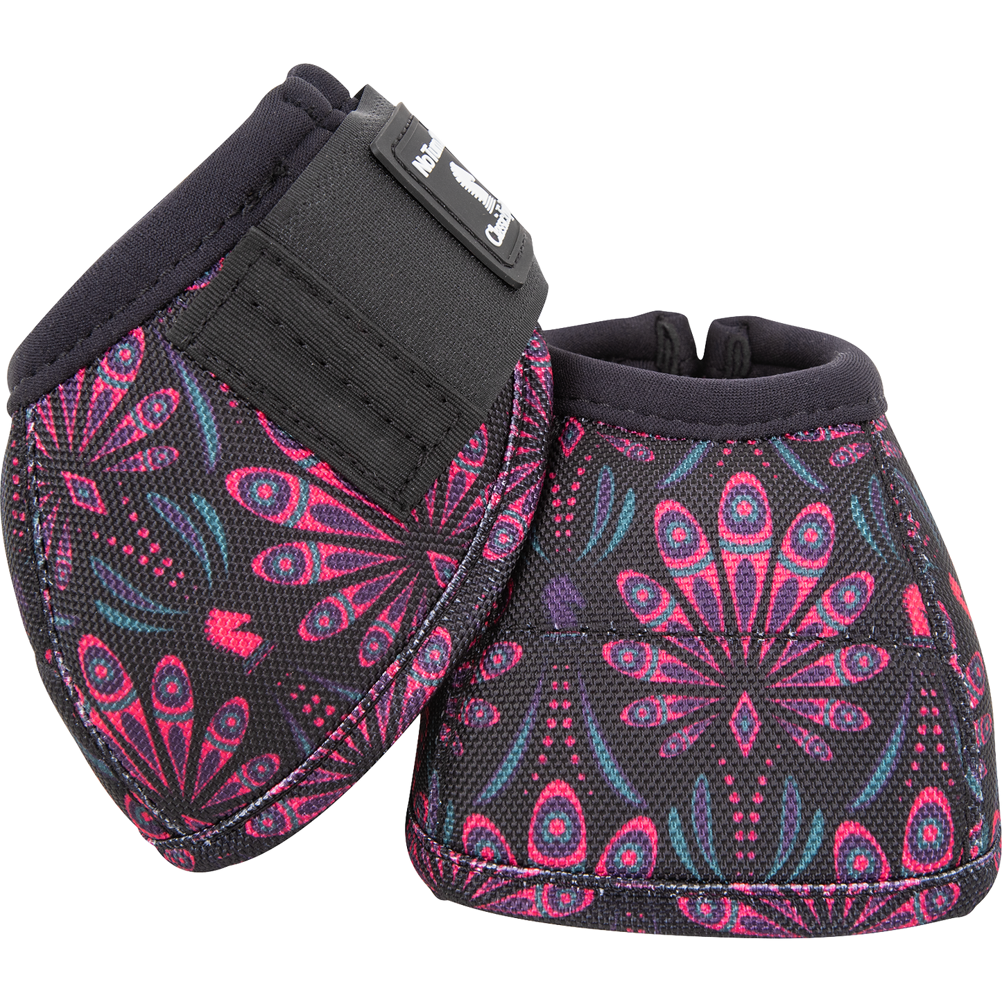 CLASSIC EQUINE NO-TURN BELL BOOTS Peacock