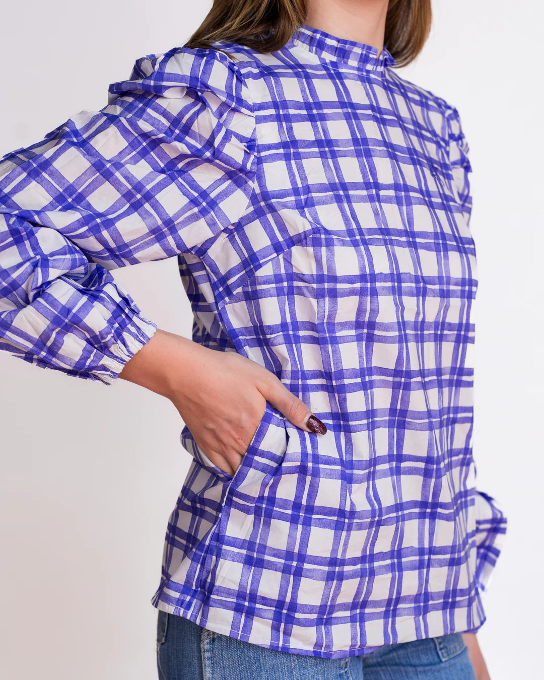 Black Colt Brooke Blue Check