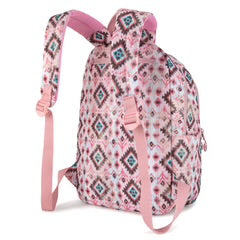 Wrangler Aztec Print Backpack -Pink