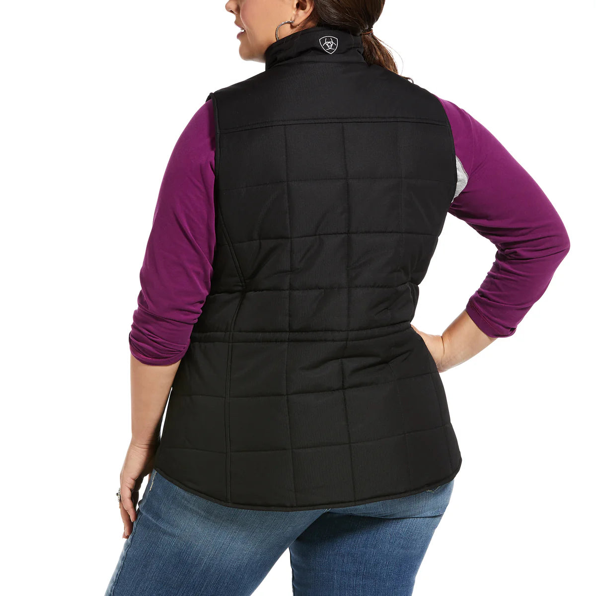 Ariat REAL Ladies Crius Insulated Vest - Black