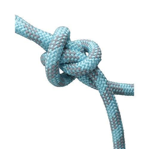 Fort Worth Hard Core Rope Halter - Teal/Grey