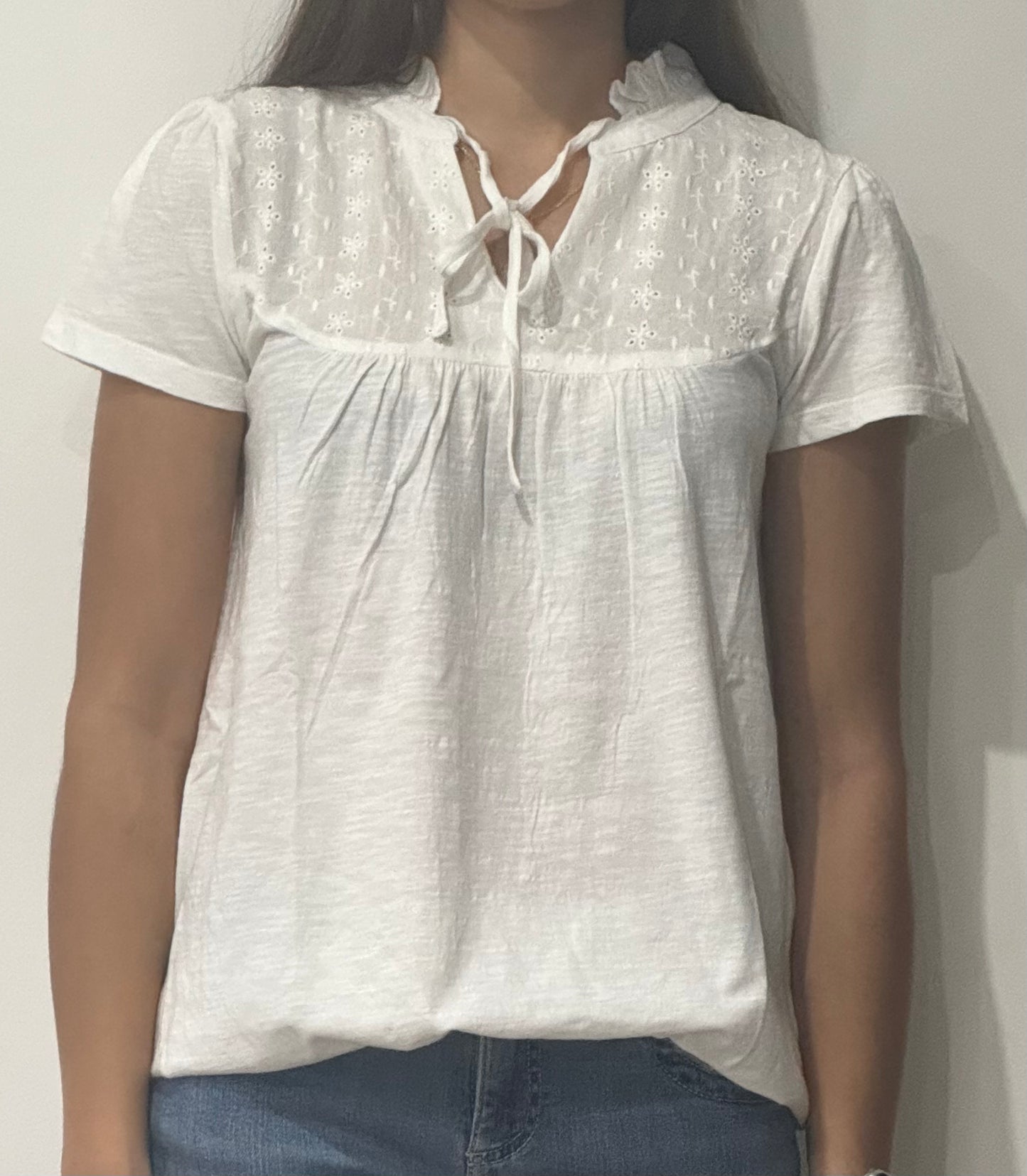 Roper Women’s Studio West Collection SS Top White