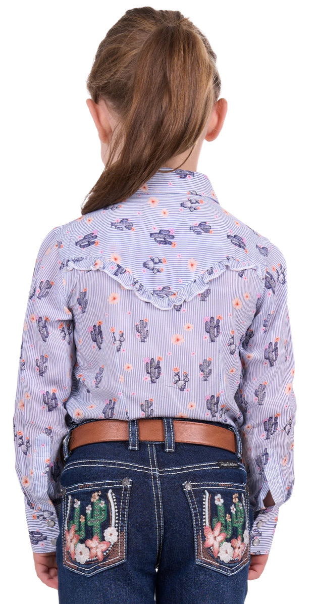 Pure Western Girls Mavis L/S Shirt