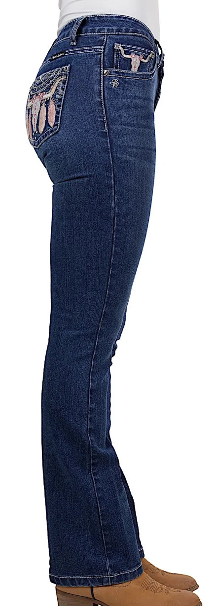 Pure Western Ava Boot Cut Jean 32 Leg