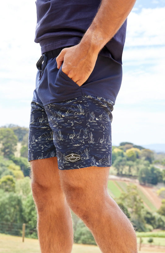 Pure Western Mens Drew Boardshorts