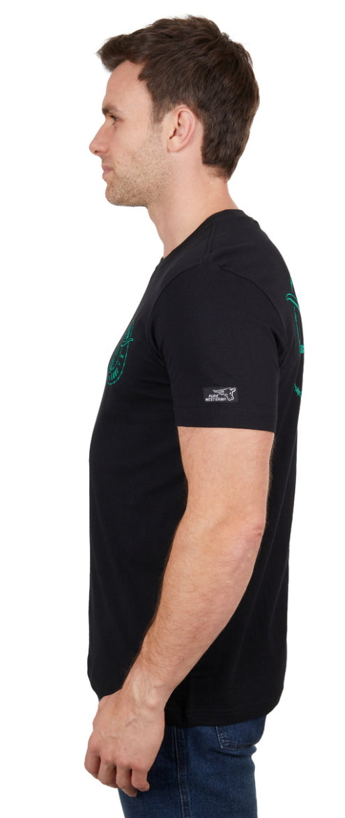 Pure Western Mens Walker S/S Tee