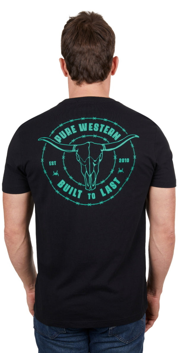 Pure Western Mens Walker S/S Tee