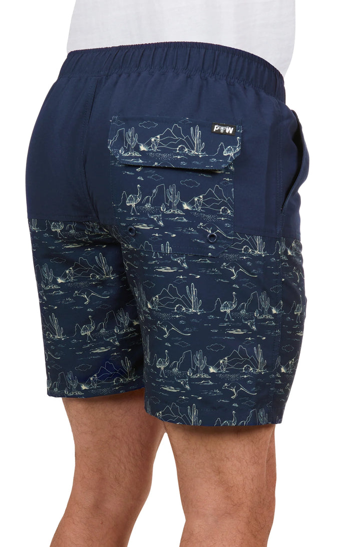 Pure Western Mens Drew Boardshorts