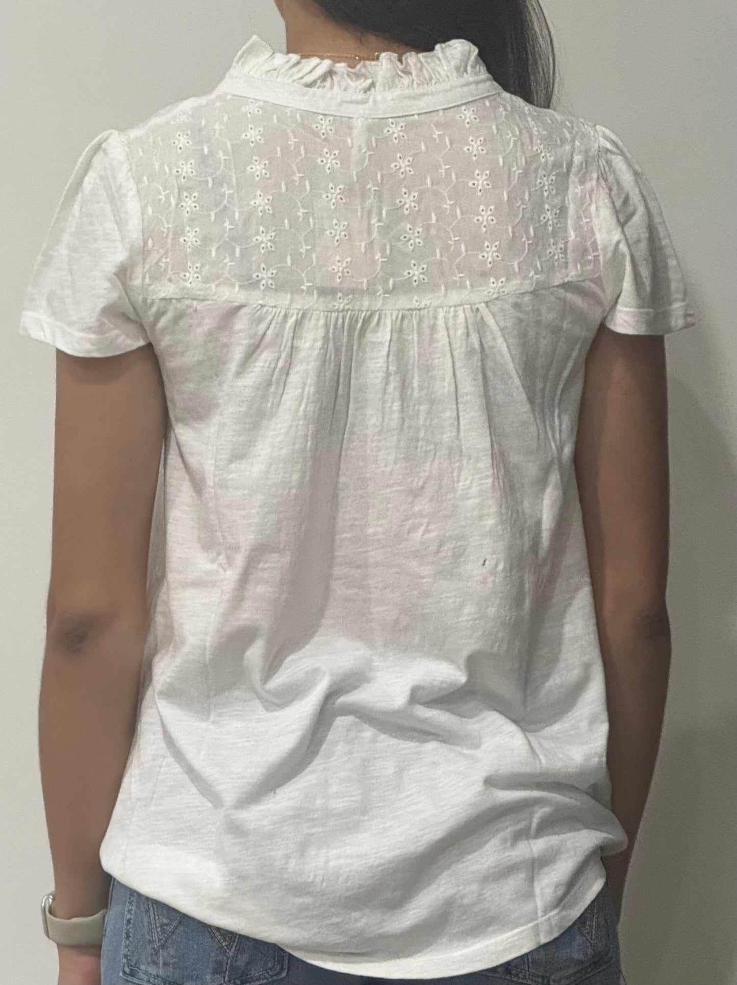 Roper Women’s Studio West Collection SS Top White