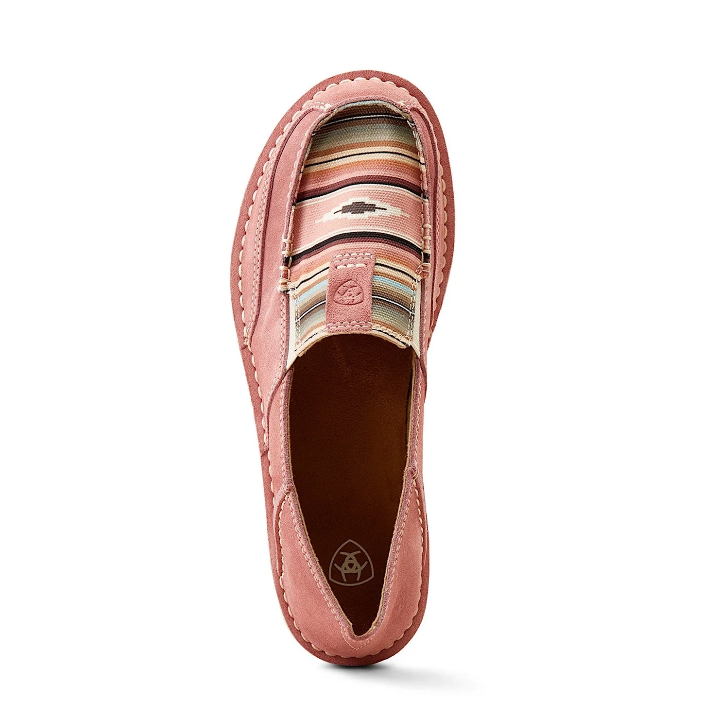 Ariat Women’s Cruiser Azalea Suede/Baby Pink Serape