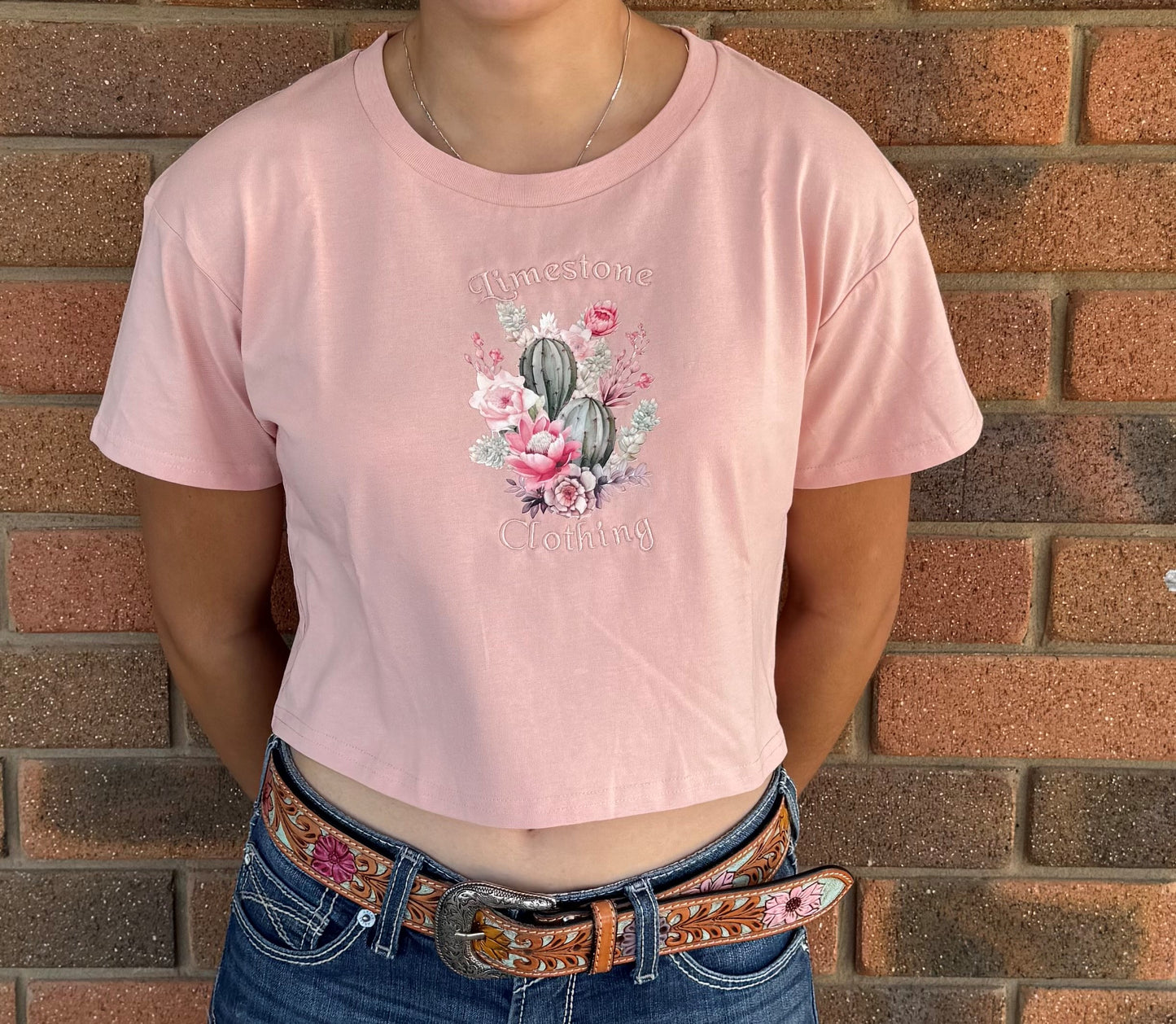 Limestone Cactus Crop Tee