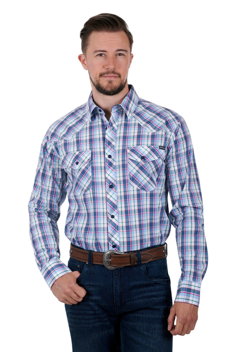 Pure Western Mens Alex L/S Shirt