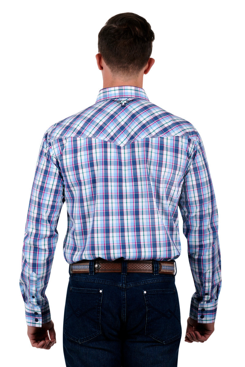 Pure Western Mens Alex L/S Shirt