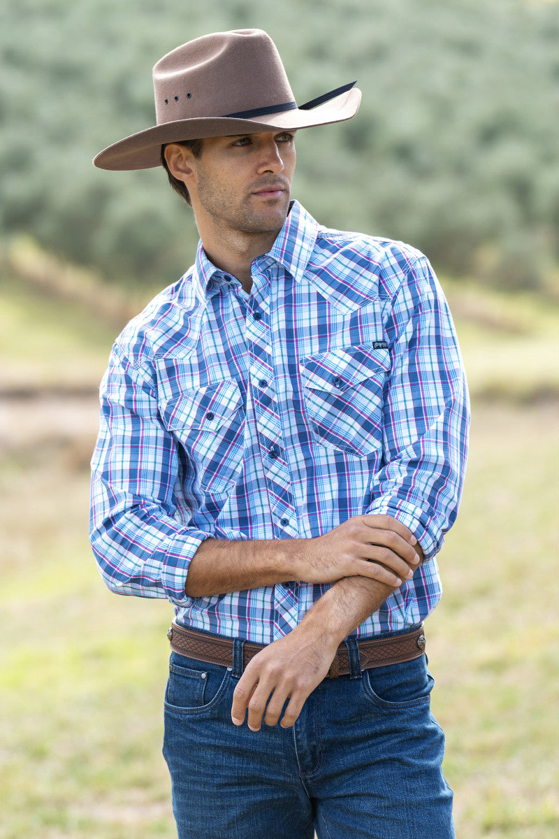 Pure Western Mens Alex L/S Shirt