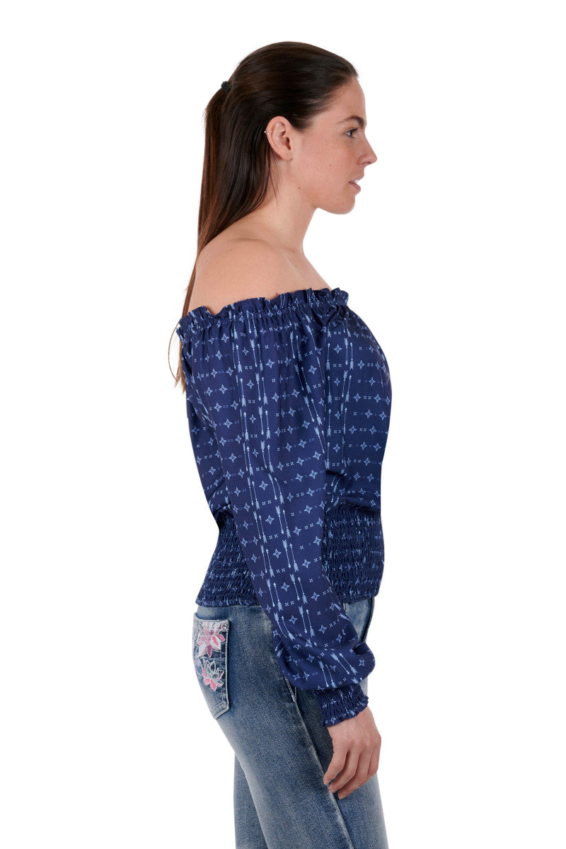 Pure Western Womens Emma Blouse