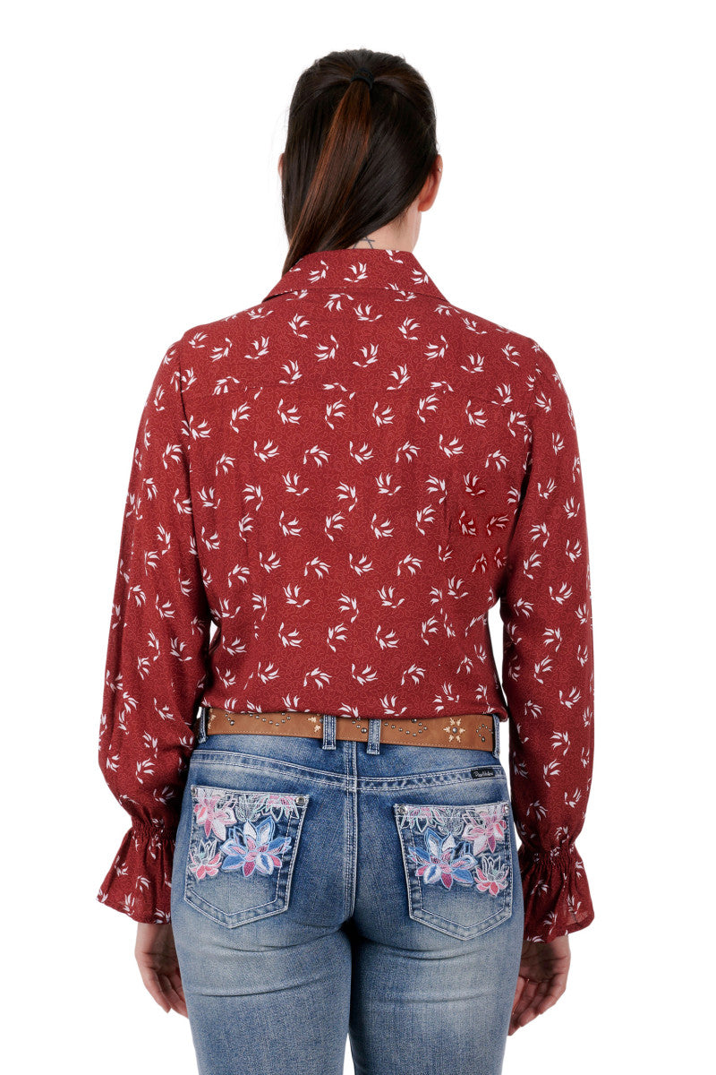 Pure Western Womens Nylah L/S Shirt