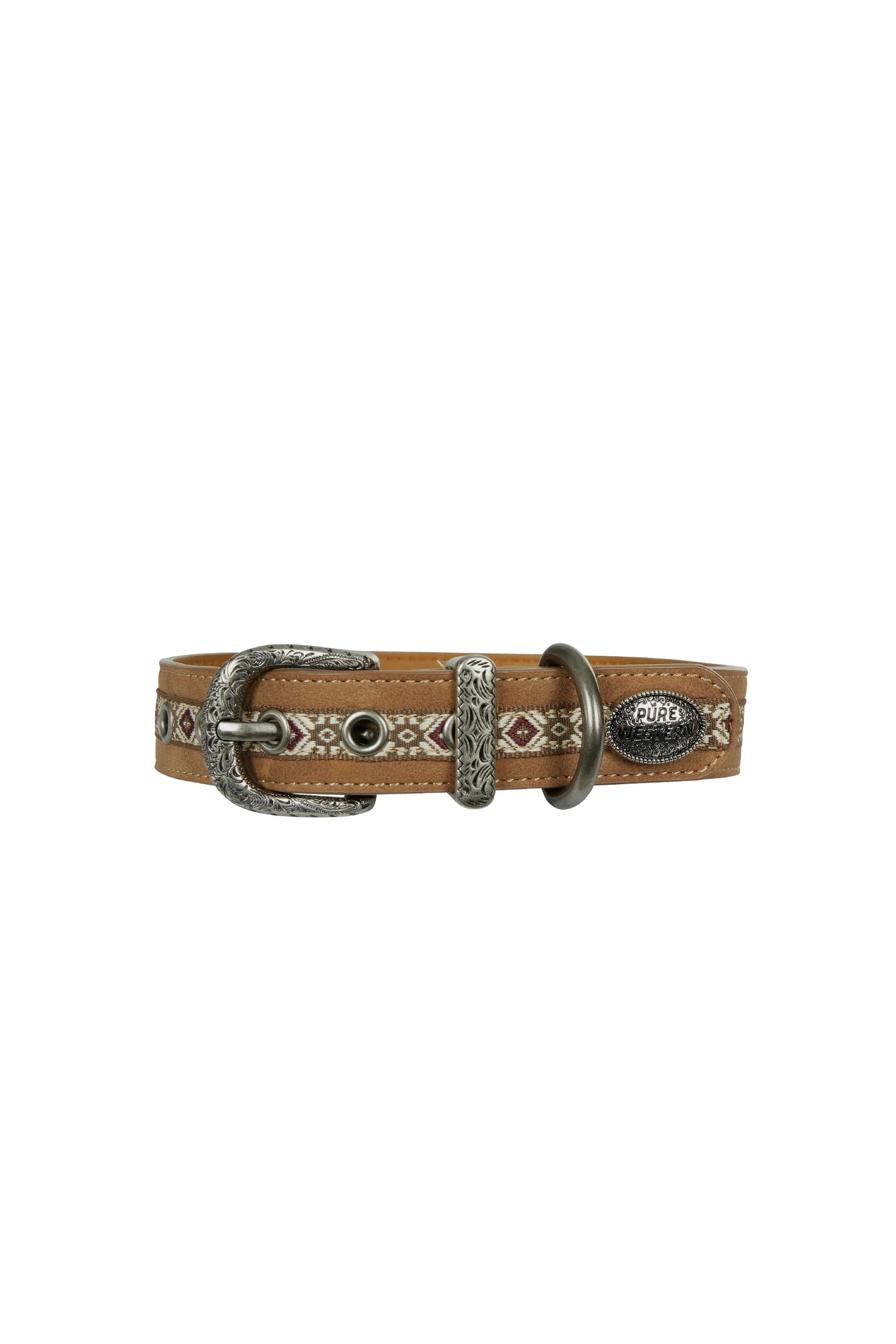 Pure Western Tan Tomas Dog Collar