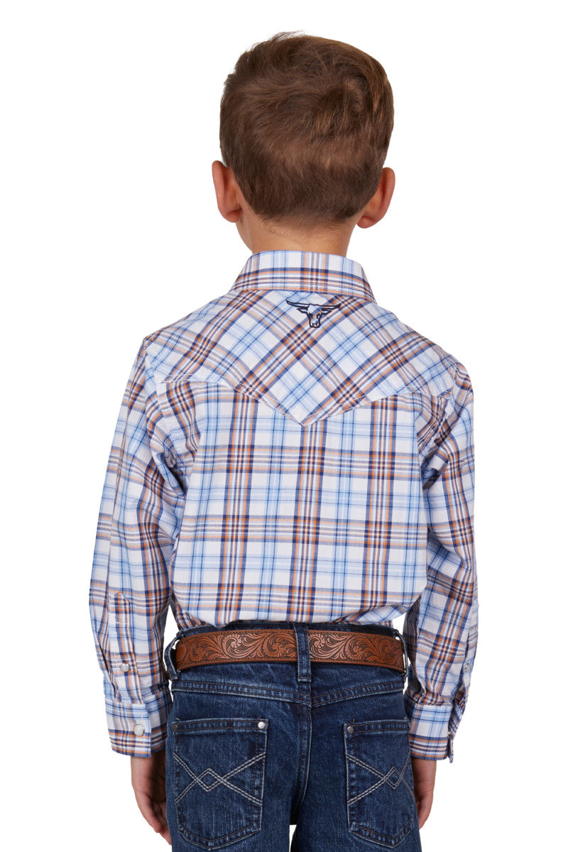 Pure Western Boys Lucas L/S Shirt