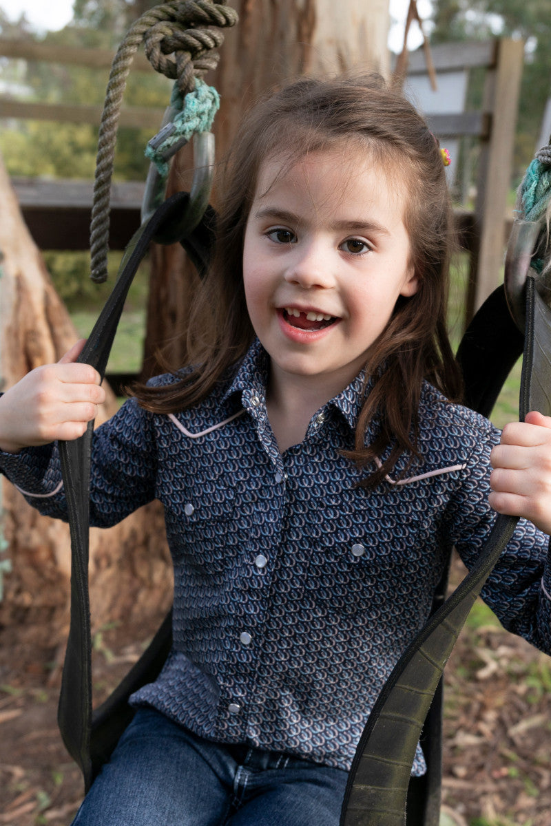 Pure Western Girls Danica L/S Shirt